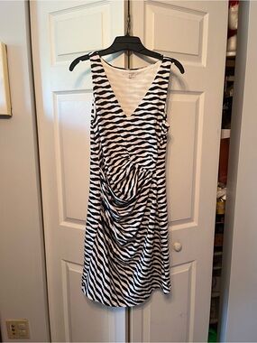 41 hawthorn tristana essential knit faux wrap dress 41 Hawthorn Tristana Essential Knit Faux Wrap Dress Black Sz M
